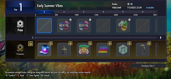 Battle pass for Early Summer Vibes